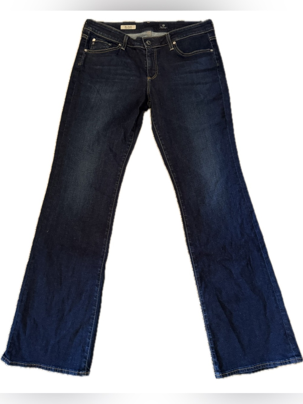 AG Adriano Goldschmied Dark Blue Flare Jeans